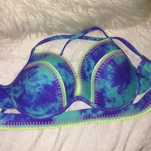 Shade & Shore Tie Dye Bikini Top